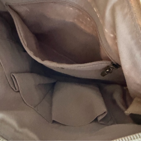 The Sak Lucia Crochet Crossbody Bag Bamboo Static Small Tassel Boho - Picture 9 of 10